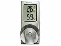 Technoline WS 7025, Thermometer + Hygrometer, Silber