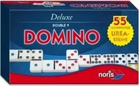 Noris-Spiele 606108003, Noris-Spiele Noris Deluxe Doppel 9 Domino (Deutsch, Englisch,