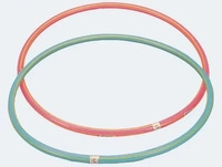 Androni 107402856, Androni Hula Hoop Reifen (1 St&uuml;ck) (60 cm) (107402856) Pink/Blau