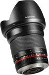Samyang F-1120706101, Samyang 16mm f/2 ED AS UMC CS - Sony E (Sony E, APS-C /...