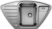 Blanco 516277, Blanco Lantos 9 E-IF (Einbausp&uuml;le, 51 cm, 93 cm) (516277) Silber