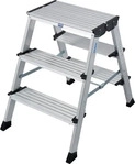 Krause 126030, Krause Aluminium Doppel-Klapptritt kl (Klapptritt, 42 cm)...