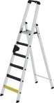 Munk 041626, Munk Stufen-Stehleiter einseitig begehbar mit clip-step R13 6 Stufen