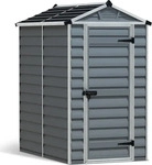 Palram Ger&auml;tehaus - Canopia Skylight 4x6 mit Fussboden 122,5 x 177,5 cm grau