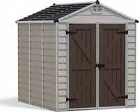Palram Ger&auml;tehaus - Canopia Skylight 6x8 Tan mit Fussboden 175 x 227 cm braun