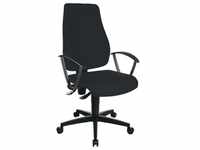 Topstar, Bürostuhl, Bürodrehstuhl mit Permanentkontakt schwarz 420-550 mm ohne