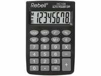 Rebell RE-HC108, Rebell Taschenrechner HC 108, schwarz