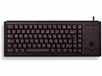 CHERRY G84-4400LUBEU-2, CHERRY Compact corded Trackball Keyboard USB black (US)