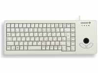 CHERRY G84-5400LUMDE-0, CHERRY XS Trackball Keyboard corded USB lightgrey (DE)...