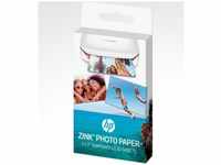 HP W4Z13A, HP Sprocket Fotopapier Zink (290 g/m², Foto (5x7.6cm), 20 x) Weiss