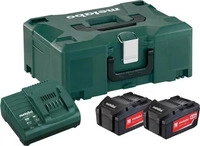 Metabo 685064000, Metabo Basic Set 2x 4.0Ah (685064000) Schwarz
