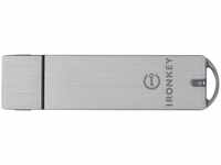 Kingston Ironkey Basic S1000 (64 GB, USB 3.1, USB A) (6042672) Silber