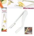 Westmark 6060, Westmark Gem&uuml;se- und Doppelsch&auml;ler "Peel-Star KS" (6060) Weiss