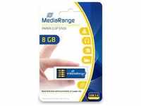 MediaRange MR975, MediaRange Nano USB-Flash-Laufwerk (8 GB, USB 2.0, USB A) Blau