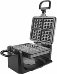 Emerio WM-110984.4, Emerio Waffelautomat (WM-110984.4) Schwarz/Silber