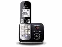 Panasonic KX-TG6821 DECT-Telefon Anrufer-Identifikation, Telefon, Schwarz,...
