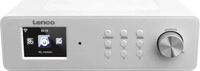 Lenco A002169, Lenco KCR-2014 - Keukenradio met wifi en weersverwachting - Wit (DAB+,