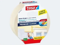 tesa 05284-00014-10, tesa Malerband CLASSIC (50 mm) (05284-00014-10) Beige,