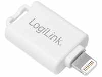 LogiLink AA0089, LogiLink Lightning zu microSD iCard Reader (Lightning) Weiss