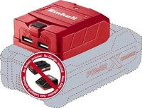 Einhell 4514120, Einhell TE-CP 18 (18 V) (4514120) Rot/Schwarz