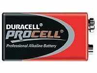 Duracell Batterie PROCELL 673 mAh 10 Stück (10 Stk., 9V, 673 mAh) (22724507)