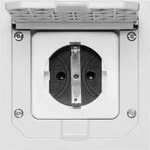 Siemens 5UB4650, Siemens Schalterprogramm Schuko Steckdose mit Gussdeckel (5UB4650)