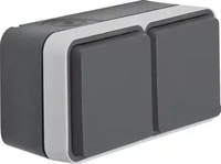 Berker 47843515, Berker Steckdose (47843515) Grau