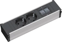 Bachmann 333.1008, Bachmann CONI Verl&auml;ngerungsschnur (2x, CEE 7/3) (333.1008)