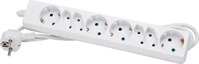 Kopp 120502004, Kopp Steckdosenleiste, weiss, 8-fach, 4xEuro und 4x Schuko, 1,5m