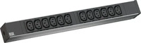 Bachmann 333.616, Bachmann IT PDU 19 inch 1U 12xC13 black (333.616)