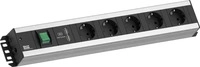 Bachmann 300.030, Bachmann Tradesmans strip (8x, CEE 7/3, 2 m) (300.030) Schwarz