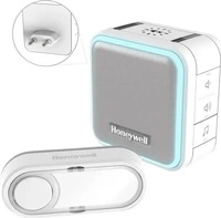 Honeywell 128415, Honeywell RW=150m, Eurostecker, LED-Blitz, Lichtring (Funk 868-Mhz)