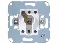JUNG 133.15 Elektroschalter Key-operated switch 1P Metallisch, Taster + Schalter,