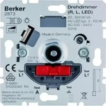 Berker 2873, Berker UP Drehdimmer NV mit Softrast. 2873 20-500W/VA LED (2873) Silber