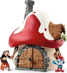 Schleich 19317, Schleich Schlumpf Haus mit Schl&uuml;mpfen (19317)