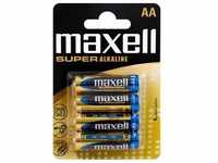 Maxell Super Alkaline (4 Stk., AA), Batterien + Akkus