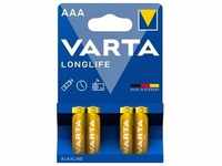 Varta Longlife (4 Stk., AAA, 1200 mAh), Batterien + Akkus
