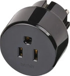 Brennenstuhl 1508520, Brennenstuhl Reisestecker USA - Japan (1508520) Schwarz