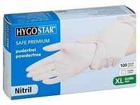 Hygostar 27000, Hygostar unisex Einmalhandschuhe SAFE PREMIUM weiß Größe XL 100