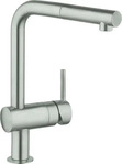 Grohe 32168DC0, Grohe Minta Einhand-Sp&uuml;ltischbatterie (32168DC0) Silber