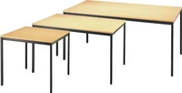 Hammerbacher VVS08/6, Hammerbacher Serie V (80 x 80 x 72 cm) (VVS08/6) Braun