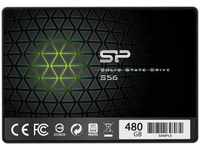 Silicon Power SP480GBSS3S56A25, Silicon Power Slim S56 - 480 GB SSD - intern - 2.5 "