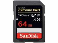 SanDisk SDSDXXY-064G-GN4IN, SanDisk Extreme Pro SDXC U3 (SDXC, 64 GB, U3, UHS-I)