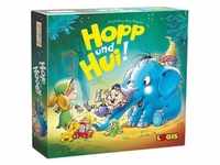 Logis LGI59020 - Hopp und Hui!, Brettspiel, für 2-4 Spieler, ab 3 Jahren (Deutsch,