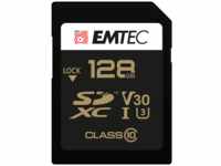 Emtec ECMSD128GXC10SP, Emtec SDHC SpeedIn (SDXC, 128 GB, U3, UHS-I) Schwarz