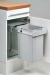 Wesco Bio-Single 30DT-26 Einbau-Biom&uuml;lleimer f&uuml;r Biom&uuml;ll in der K&uuml;che 26 Liter