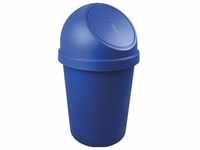 Helit Abfallbehälter H700xØ403mm 45 l blau, Abfalleimer, Blau