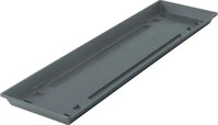 Geli 804 060 38, Geli Blumenkastenuntersetzer Kunststoff fr 60x17 cm Kasten anthrazit