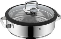 WMF 17.4301.6040, WMF Kochtopf Dampfgarer rund 28cm Glasdeckel Silikonrand Vitalis