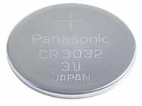 Panasonic Knopfzelle, CR3032, 3 V, 220 mAh (1 Stk., CR3032), Batterien + Akkus